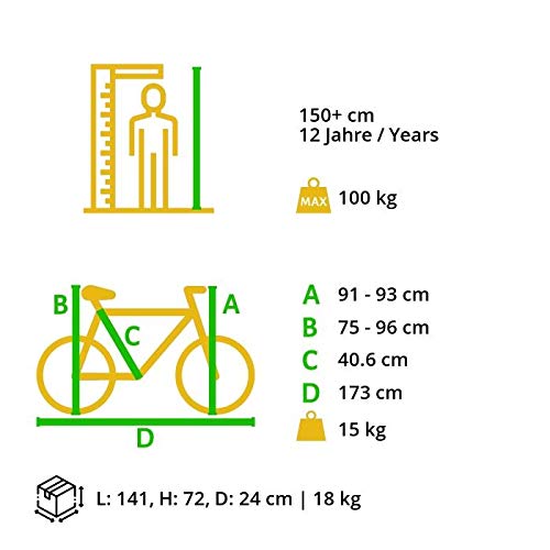 BIKESTAR aluminiowy rower górski młodzieżowy 26", 27.5", 29 cali hardtail | 21 biegów Shimano, hamulec tarczowy, amortyzowany widelec