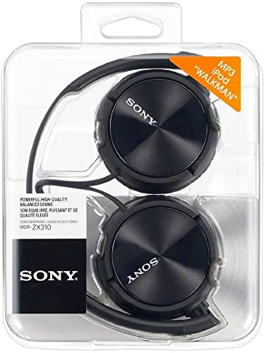 Słuchawki Lifestyle Sony MDR-ZX310W, czarne