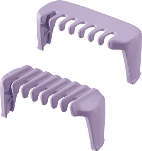 Remington depilator do bikini, trymer, bezprzewodowy, bez podrażnień, dwa grzebienie 2-4mm, na sucho i mokro, do 60 min. bezprzewodowej pracy, szczoteczka i etui, biało-fioletowy, Smooth&Silky BKT4000