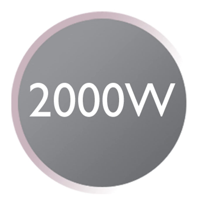 Remington suszarka do włosów z jonizacją, kompaktowa, funkcja Eco, 3 ust. nagrzewania i 2 ust. nawiewu, zimny nawiew, koncentrator, łatwa w czyszczeniu, moc 2000W, czarna, Power Dry D3010