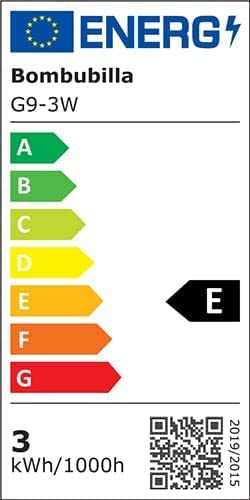 Żarówka LED G9, 10 szt., Bombubilla bez migotania, 3 W, żarówka LED Base Pin G9, 3000 K, ciepła biel AC 220 V, zastępuje żarówki halogenowe 30 W, bez możliwości ściemniania