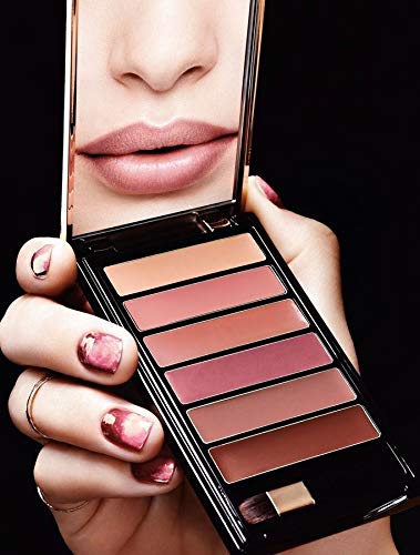 L'Oréal Paris Paleta cieni do ust Color Riche La Palette Lip nude/pomadka do ust z 6 harmonijnymi odcieniami dla pełnych ust, 1 opakowanie