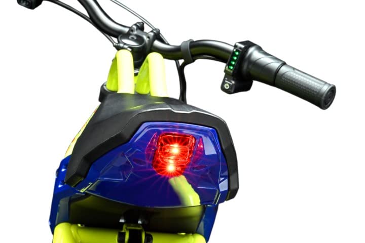 VR46 Kid Motorbike-X Rower elektryczny, Koła 16", Autonomia 8 Km, silnik 150W, bateria 125Wh, z zawieszeniem, dla dzieci