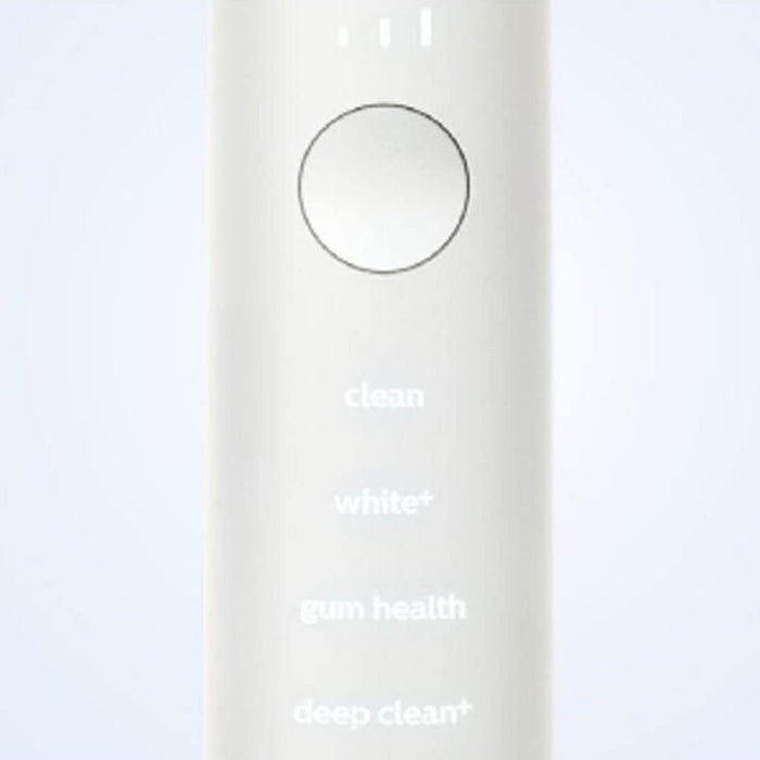 Philips Sonicare DiamondClean 9000 elektryczna szczoteczka do zębów, dwupak, HX9914/55 – 2 szczoteczki do zębów z 4 programami czyszczenia, timer i szkło do ładowania, nowa generacja, biała+biała