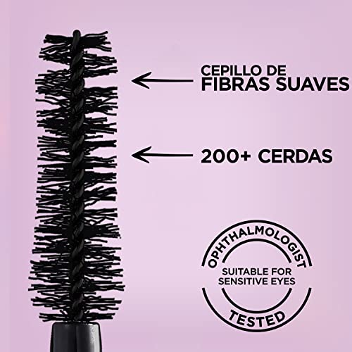 L'Oréal Paris Mascara, czarny tusz do rzęs, długość i objętość, kolor czarny, 6,4 ml