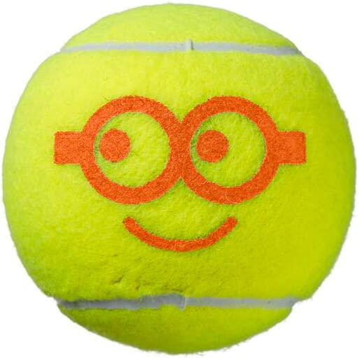 Wilson Unisex Mini Etap 2 piłki tenisowe, żółty, NS