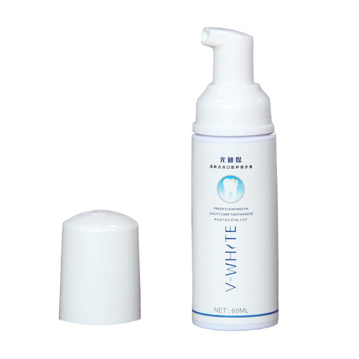 V-WHITE pasta do zębów pianka 60 ml Fl¨¹ pasta do zębów Rozjaśnianie zębów z ksylitolem