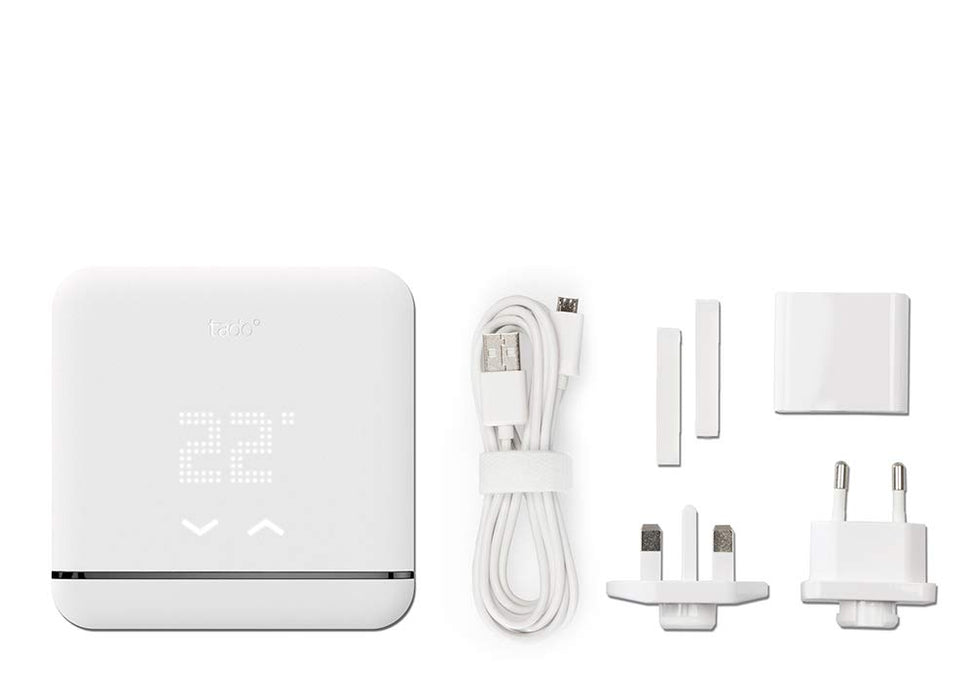 Tado Smart AC Control V3+ Inteligentny System Sterowania Klimatyzacją Biały 10 x 1.45 x 10 cm