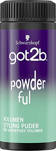 Schwarzkopf got2b Puder do stylizacji włosów, 1 opakowanie (1 x 10 g)