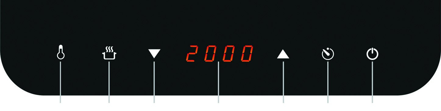 HENDI Kuchenka indukcyjna 2000 | panel dotykowy
