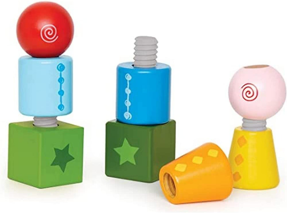 Hape E0416,Pl, Zakręcone Klocki E0416