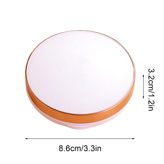 Puder prasowany do makijażu - Podkład do twarzy - Kontrola oleju Rozjaśnianie koloru skóry Pokrycie skazy Wybielanie twarzy Utrwalanie sypkiego pudru Puder prasowany Hudhowks