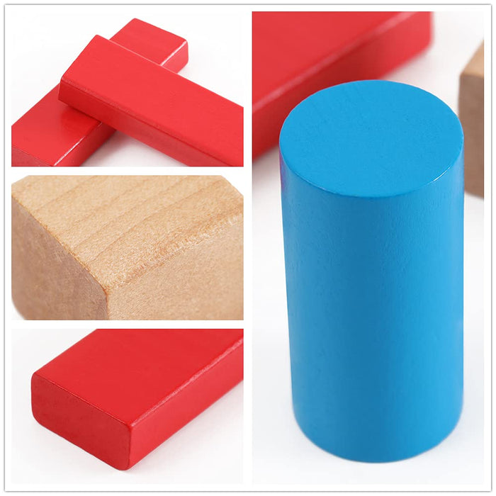 Hape E0409 zestaw drewnianych klocków budowlanych - klon