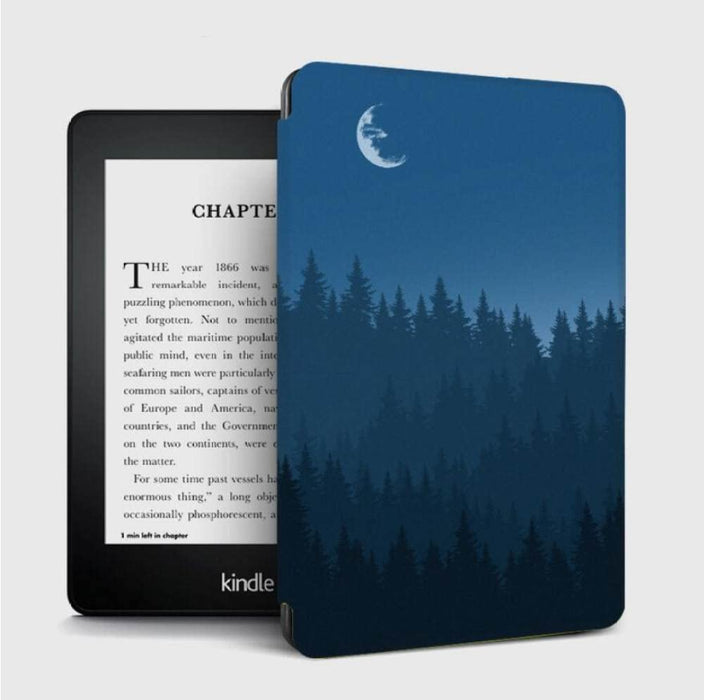 DVRFEBT Etui ochronne do Kindle Paperwhite 5 11 generacji 2021 e-book do Kindle Paperwhite 1 2 3 4 magnetyczne etui z funkcją automatycznego budzenia/uśpienia, niebieskie, dla Kindle 10 lat 2019