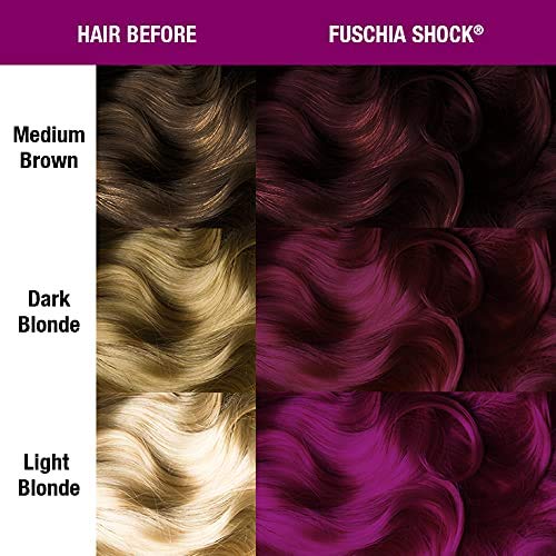 Manic Panic - Fuschia Shock Classic Creme Vegan Cruelty Free Pink Semi Permanent Hair Dye 118 ml