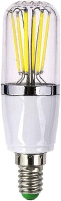 GROSSARTIG 12 V LED Żarówka Świeca Żarówka E14 6W Wymiana 40 W Halogen Niskie napięcie Nie ściemnialna Świeca LED Żarówka oszczędzająca energooszczędna □ 10 Sztuk [Klasa energetyczna A +]