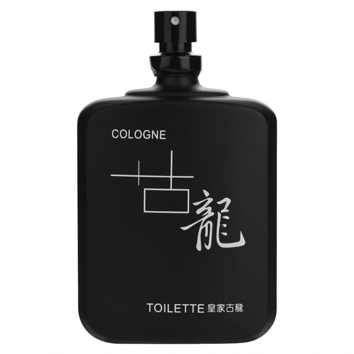 50ml Men Cologne Perfumes Perfumes Dojrzały dżentelmen pokusy Seksowna butelka perfum (czarna)