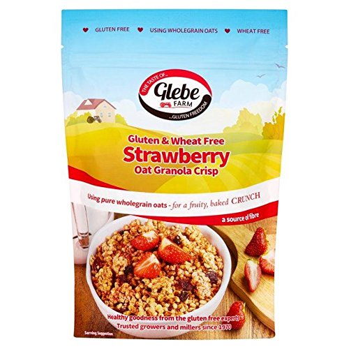 Glebe Farm Gluten Free Strawberry Oat Granola Crisp 325 g
