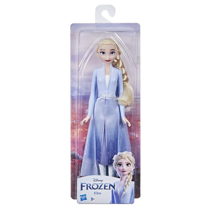 Lalka Elsa z serii Blask Krainy lodu, lalka z Krainy lodu II Disneya, spódniczka, buty i długie blond włosy, zabawka dla dzieci w wieku od 3 lat