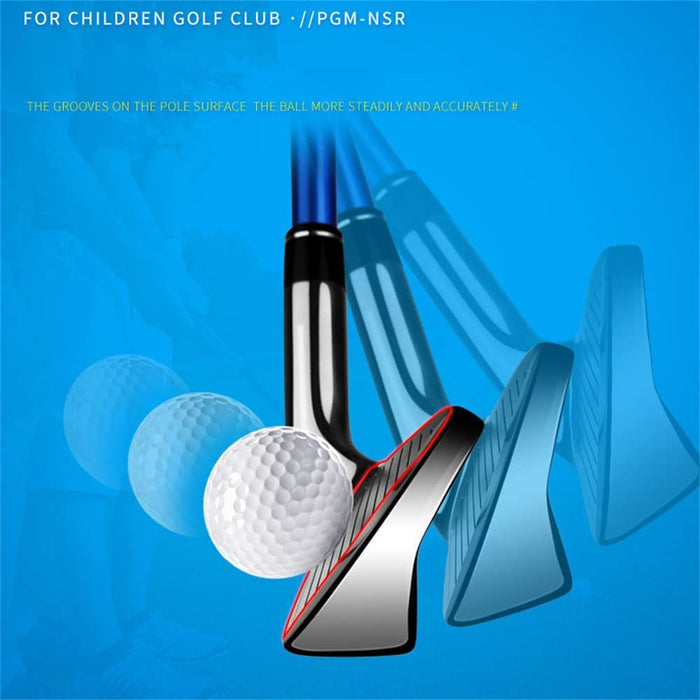 Leworęczne dziecięce żelazka golfowe # 7 9 kije golfowe żelazka Junior kije golfowe chłopcy dziewczęta trening golfowy
