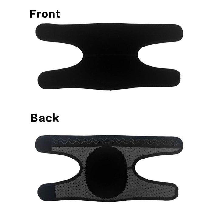 Sportowe ochraniacze na kolana taniec dorośli regulowane, miękka gąbka wyściełana joga ochraniacze na kolana antypoślizgowe ochraniacze na kolana dla kobiet i mężczyzn - 1 para