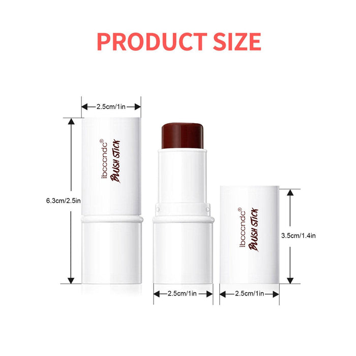 Facynde Wielofunkcyjny zestaw do makijażu, rozświetlający róż, wodoodporny, sztyft nawilżający, rozjaśniający, kontury, zestaw patyczków do policzków, ust i oczu