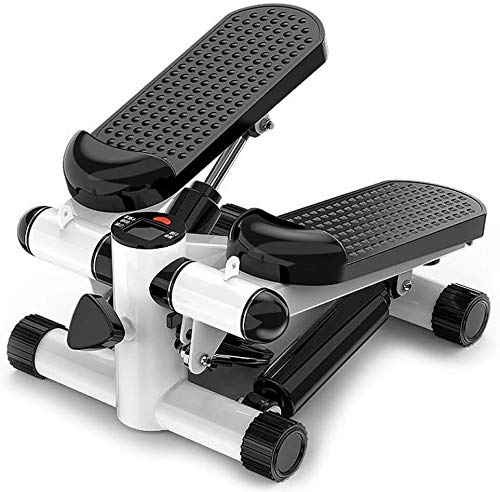 Best Goods Mini stepper, 2 w 1, stepper, do domu, małe urządzenie fitness do treningu nóg i pośladków, trener domowy z wyświetlaczem