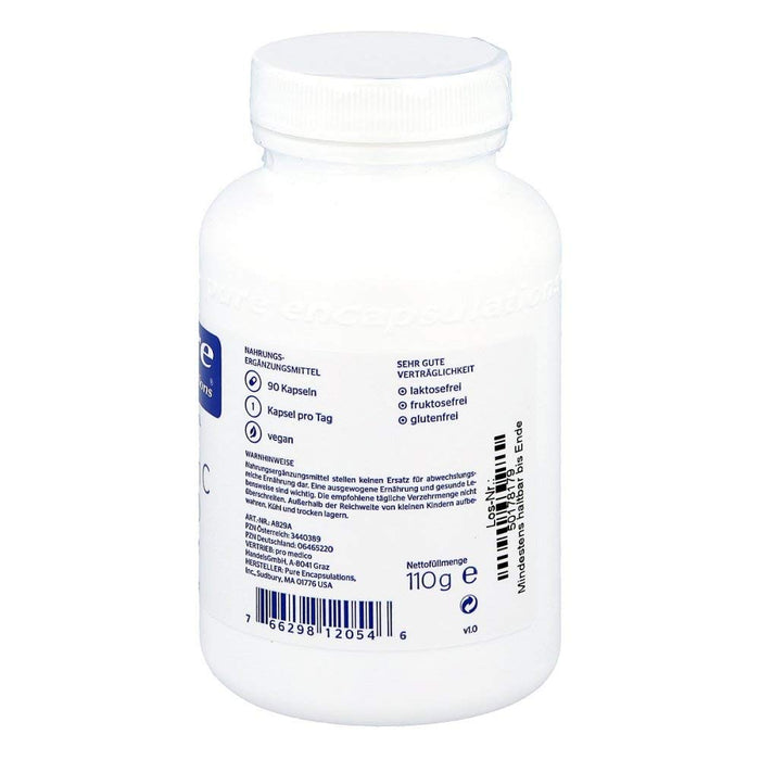 Czysta witamina C 1000 buforowana 90 kapsułek