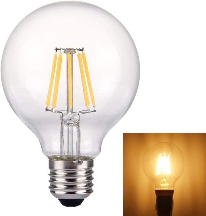 TXXMM 220 V oszczędzający światło żarówki LED (3 paczka) (Color : 6w, Size : Warm white)