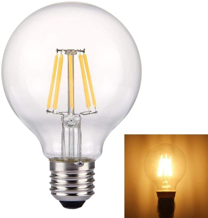 TXXMM 220 V oszczędzający światło żarówki LED (3 paczka) (Color : 6w, Size : Warm white)