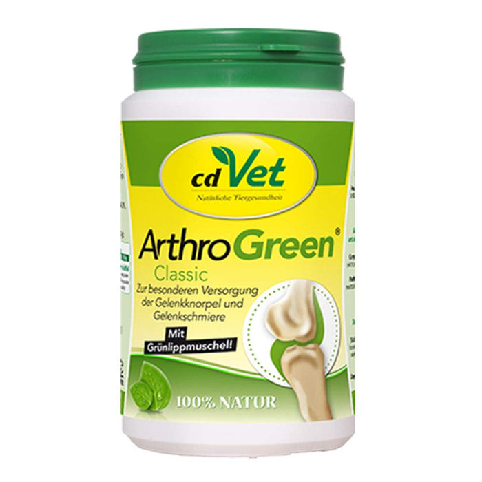 cdVet ArthroGreen Classic 165 g – suplement diety do wspierania stawów dla psów i kotów dzięki witaminom i minerałom
