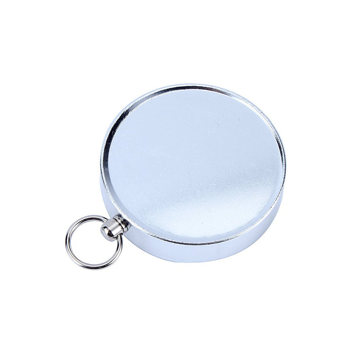 Kompas kieszonkowy z aluminiową krawędzią o wysokiej precyzji i stabilności do aktywności na świeżym powietrzu na kemping piesze wędrówki sporty nawigacja