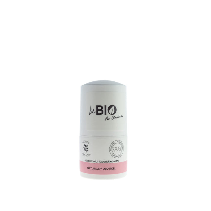 Naturalny deo roll-on CHIA I KWIAT JAPOŃSKIEJ WIŚNI 50ml