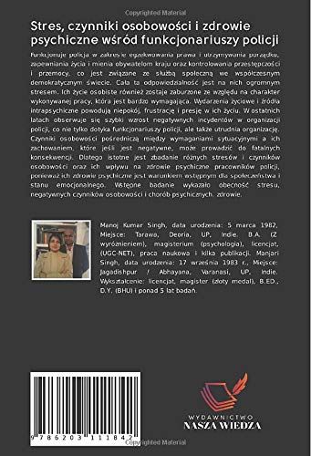 Stres, czynniki osobowo¿ci i zdrowie psychiczne w¿ród funkcjonariuszy policji: Przegl¿d i badania