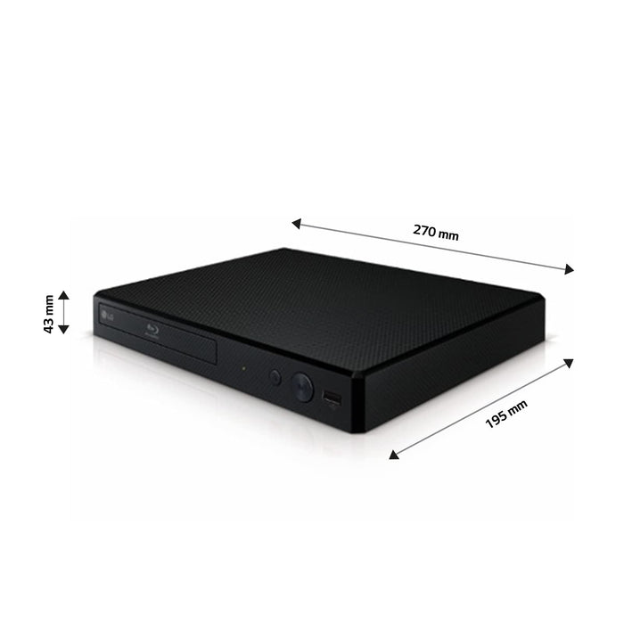Odtwarzacz Blu-ray LG BP250 (1080p, USB) czarny