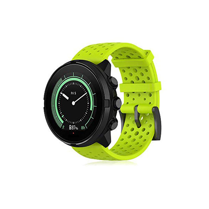 Buwico Pasek do Suunto 9, zamienny silikonowy pasek do zegarka, pasek do zegarka fitness, sportowe paski zastępcze do Suunto Spartan Sport nadgarstek HR Baro/Suunto 9/Suunto Traverse