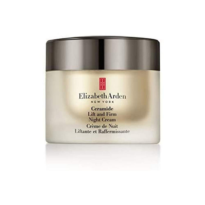Elizabeth Arden Ceramide – Lift and Firm Night Cream, 50 ml, nawilżający krem na noc, krem przeciwzmarszczkowy, intensywna pielęgnacja twarzy, skincare i krem nawilżający na noc