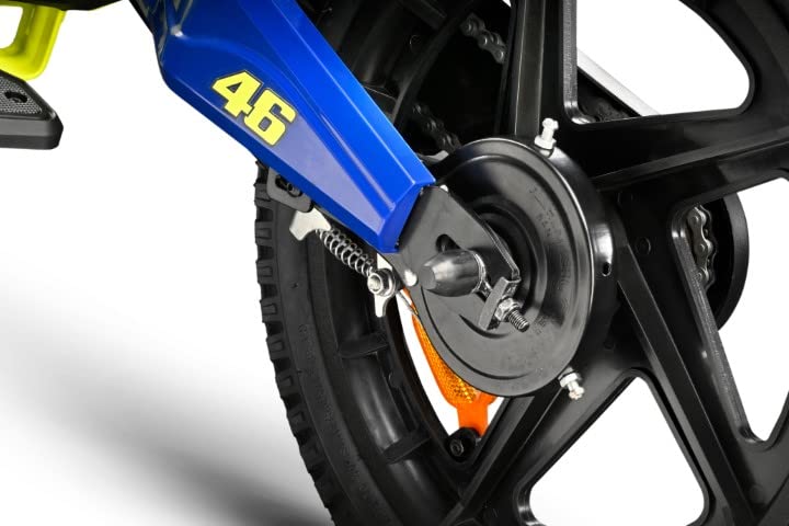 VR46 Kid Motorbike-X Rower elektryczny, Koła 16", Autonomia 8 Km, silnik 150W, bateria 125Wh, z zawieszeniem, dla dzieci