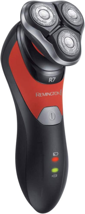Remington golarka męska elektryczna, rotacyjna, golarka na mokro i na sucho, bateria litowa, precyzyjny trymer, torba do przechowywania, Ultimate R7 XR1530