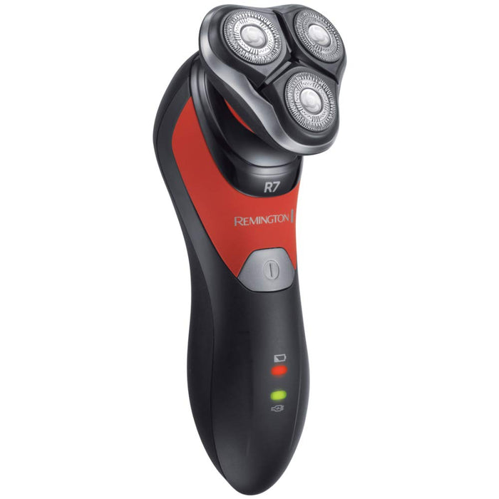 Remington golarka męska elektryczna, rotacyjna, golarka na mokro i na sucho, bateria litowa, precyzyjny trymer, torba do przechowywania, Ultimate R7 XR1530
