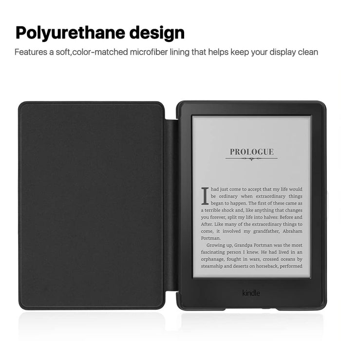 TNP etui do Kindle generacji 10- Cienkie i lekkie etui z funkcją automatycznego uśpienia i budzenia dla Amazon Kindle 6 cali, wersja 2019 10 generacji (Flaminant)