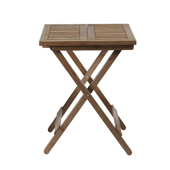 ZWJLIZI Składane stoły i krzesła, bez jodły przenośny taras ogród popopołudnie stolik herbaciany, kwadratowe biurko (kolor: B)