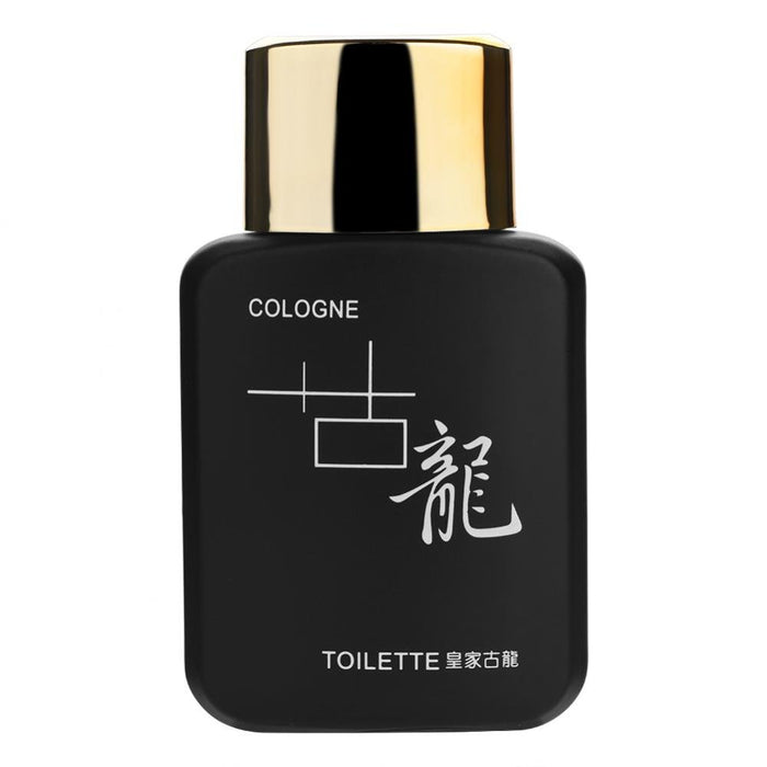 50ml Men Cologne Perfumes Perfumes Dojrzały dżentelmen pokusy Seksowna butelka perfum (czarna)