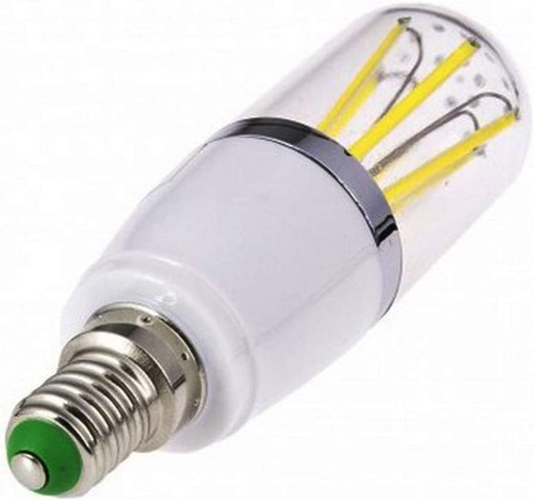 GROSSARTIG 12 V LED Żarówka Świeca Żarówka E14 6W Wymiana 40 W Halogen Niskie napięcie Nie ściemnialna Świeca LED Żarówka oszczędzająca energooszczędna □ 10 Sztuk [Klasa energetyczna A +]