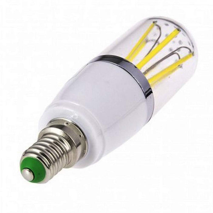 GROSSARTIG 12 V LED Żarówka Świeca Żarówka E14 6W Wymiana 40 W Halogen Niskie napięcie Nie ściemnialna Świeca LED Żarówka oszczędzająca energooszczędna □ 10 Sztuk [Klasa energetyczna A +]