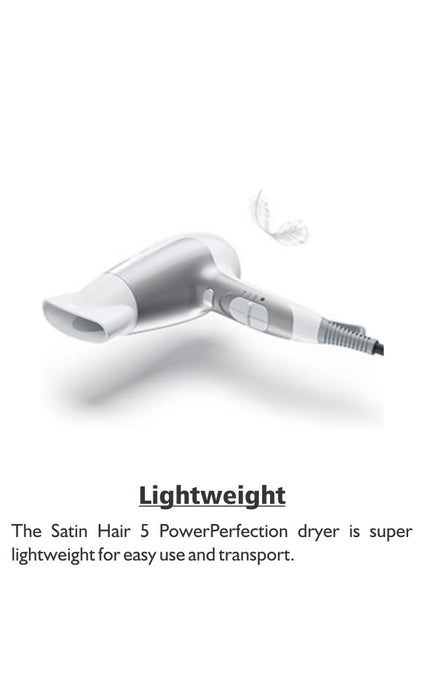 Braun Satin Hair 5 Suszarka Do Włosów, Biało/Srebrny