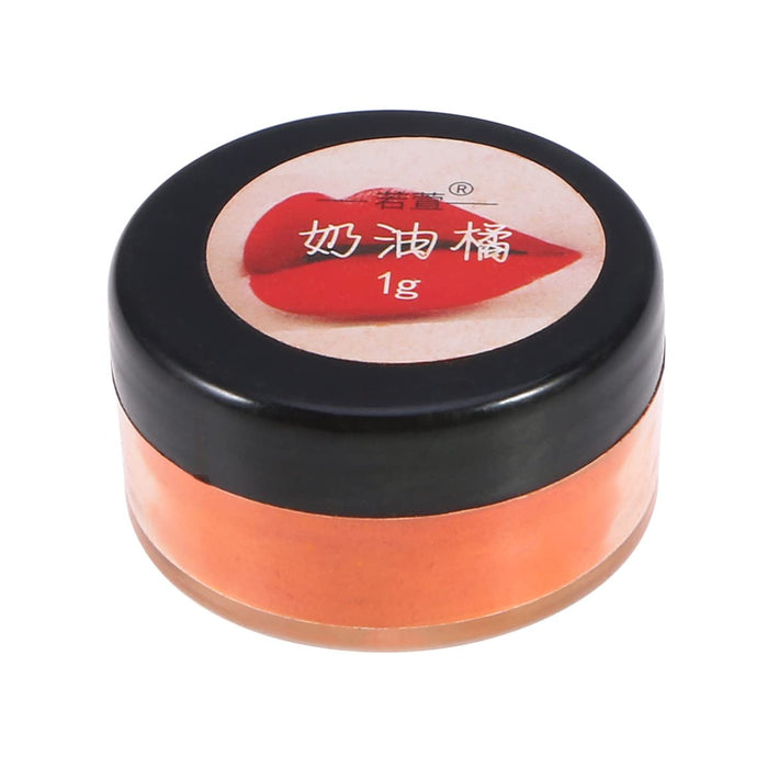 Lurrose Kremowy Pomarańczowy Proszek W Proszku Kosmetyczna Dla Makijażu Szminki
