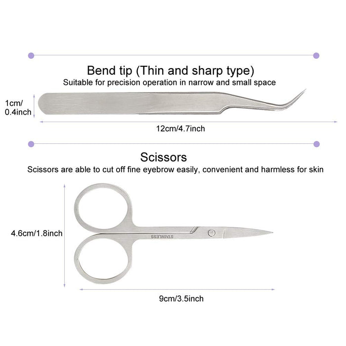 Narzędzia do przedłużania rzęs, lekkie przenośne do przenoszenia przedłużanie rzęs do domu do makijażu dla dziewczynek dla kobiet