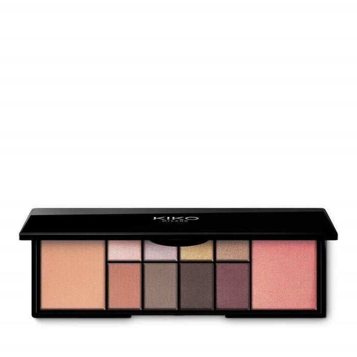 KIKO Milano Smart Eyes And Face Palette - 01 | Paleta cieni i kosmetyków do twarzy w pudrze
