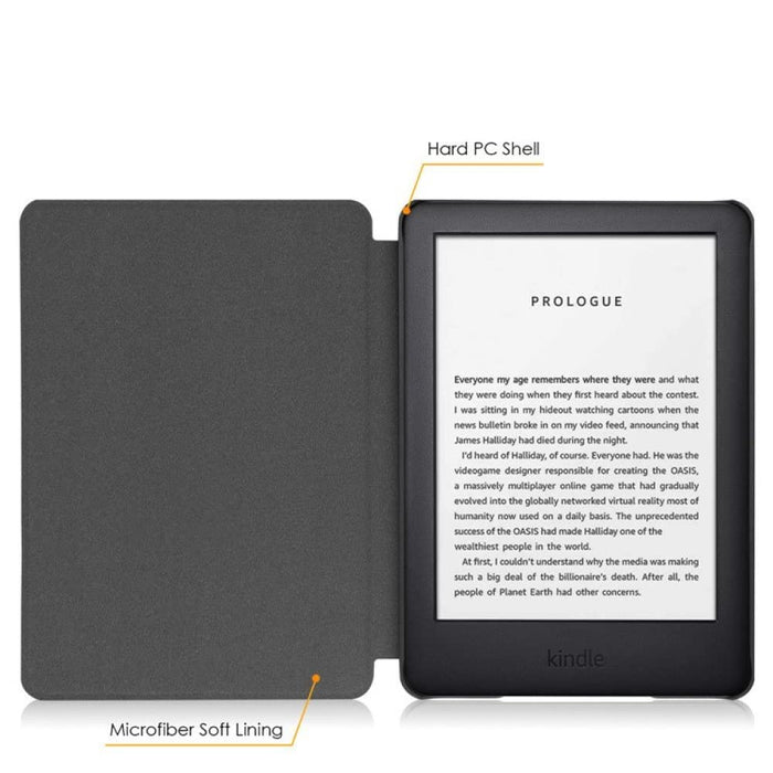 Magnetyczna inteligentna osłona, do Kindle Paperwhite 2021 etui 11 generacji 10. generacji, Kindle Oasis 2 3, Kindle Paperwhite 5 4 3 2 1 wąska osłona, z automatycznym uśpieniem, odporne na upadki etui foliowe, szary, Kindle Pape